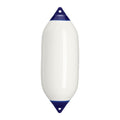 Polyform F-7 Twin Eye Fender 15" x 41" - White [F-7-WHITE] - Rough Seas Marine