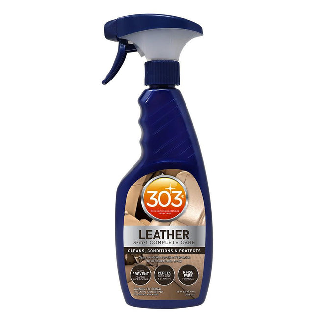 303 Automotive Leather 3-In-1 Complete Care - 16oz [30218] - Rough Seas Marine