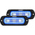 RIGID Industries SR-L Series Flush Mount Spreader Light - Black Housing - Blue Halo [53221] - Rough Seas Marine