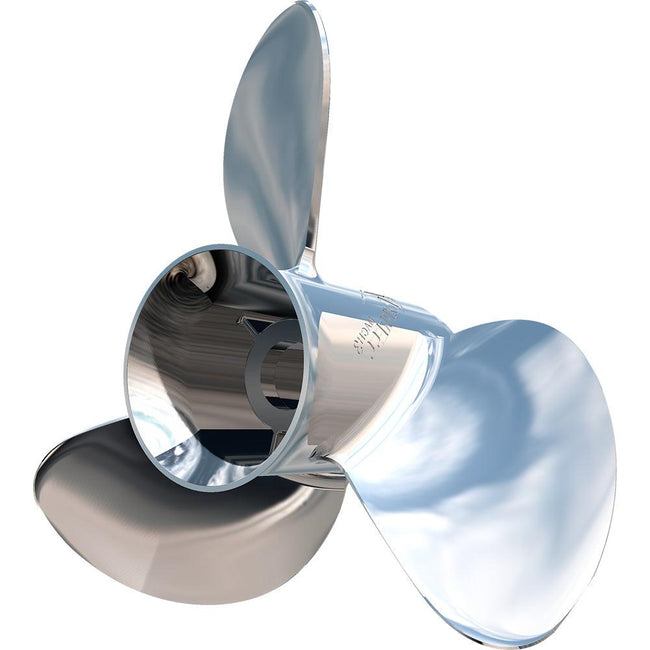 Turning Point Express Mach3 - Left Hand - Stainless Steel Propeller - EX-1415-L - 3-Blade - 15" x 15 Pitch [31501522] - Rough Seas Marine