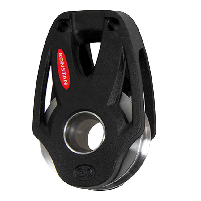 Ronstan Series 30 Ball Bearing Block Single Becket Option Lashing [RF35109HL] - Rough Seas Marine
