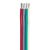 Ancor Flat Ribbon Bonded RGB Cable 16/4 AWG - Red, Light Blue, GreenWhite - 100 [160110] - Rough Seas Marine