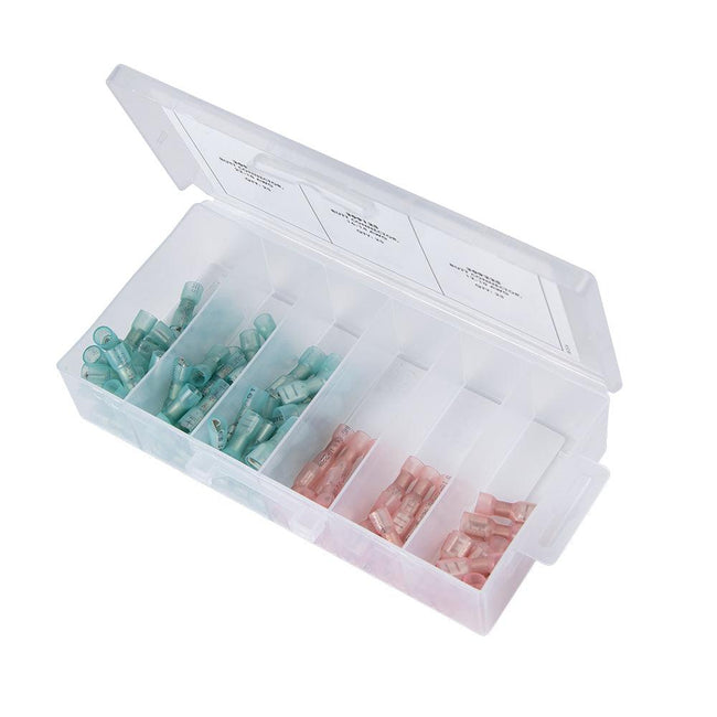 Ancor Heat Shrink Universal Speaker Connector Kit f/22-18/16-14 - Assorted 90 Piece [SPKKIT] - Rough Seas Marine