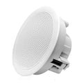 FUSION FM-F77RW FM Series 7.7" Flush Mount Round Marine Speakers - White Grill - 200W [010-02300-00] - Rough Seas Marine