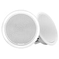 FUSION FM-F77RW FM Series 7.7" Flush Mount Round Marine Speakers - White Grill - 200W [010-02300-00] - Rough Seas Marine