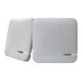 FUSION SM-F65CW SM Series 6.5" Shallow Mount Square Speakers - White Cloth Grill - 100W [010-02263-10] - Rough Seas Marine