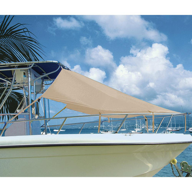 Taylor Made T-Top Bow Shade 6L x 90"W - Sand [12004OS] - Rough Seas Marine