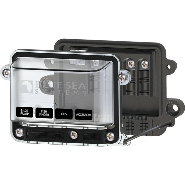 Blue Sea 2356 Water Resistant BusBar - 100 Amp w/Cover [2356] - Rough Seas Marine