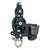 Harken 45mm Single Aluminum Element Fiddle Block w/Swivel, Becket150 Cam Cleat [6234] - Rough Seas Marine