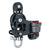 Harken 45mm Single Aluminum Element Fiddle Block w/Swivel150 Cam Cleat [6235] - Rough Seas Marine