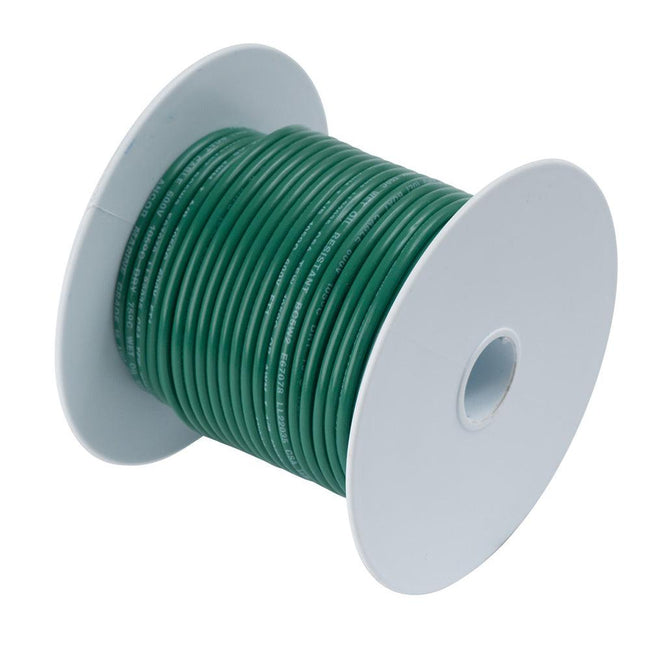 Ancor Tinned Copper Wire - 6 AWG - Green - 25 [112302] - Rough Seas Marine