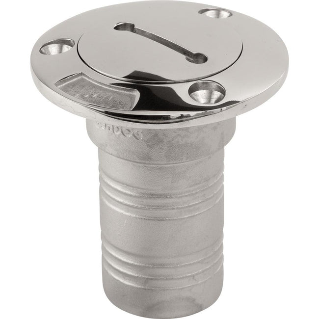 Sea-Dog Stainless Steel Cast Hose Deck Fill Fits 1-1/2" Hose - Waste [351323-1] - Rough Seas Marine