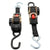 Camco Retractable Tie-Down Straps - 1" Width 6 Dual Hooks [50033] - Rough Seas Marine