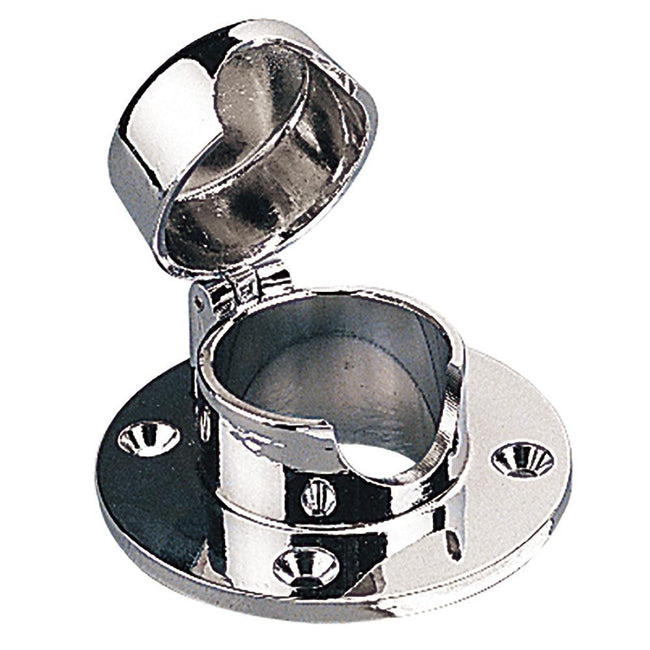 Sea-Dog Chrome Brass Hinged Chain Deck Pipe [322080-1] - Rough Seas Marine