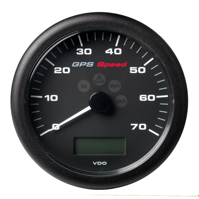 Veratron 4-1/4" (110MM) ViewLine GPS Speedometer 0-70 KNOTS/KMH/MPH - 8 to 16V Black Dial  Bezel [A2C59501781] - Rough Seas Marine