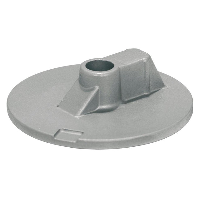 Tecnoseal Mercury/Mercruiser Zinc Flat Trim Tab Anode - No Threads [00835] - Rough Seas Marine