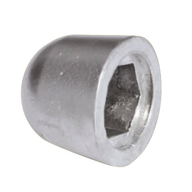 Tecnoseal Zinc Nut Sidepower Anode f/SP125T-285TC, SE120, SE150, SP220/300 HYD  SH160 Sleipner Bow Thruster Propellers [02480] - Rough Seas Marine
