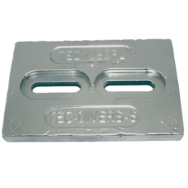 Tecnoseal Mini Zinc Plate Anode 6" x 4" x 1/2" [TEC-DIVERS-S] - Rough Seas Marine