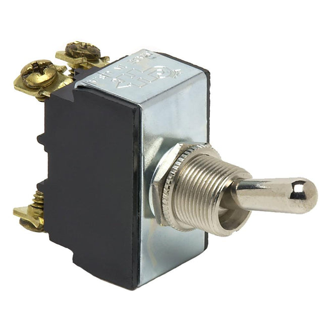 Cole Hersee Heavy Duty Toggle Switch DPST On-Off 4-Screw [5588-BP] - Rough Seas Marine