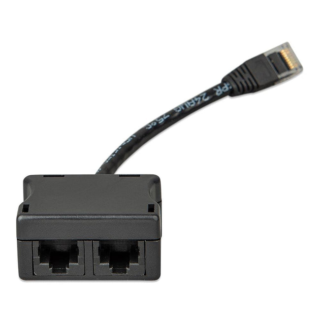 Victron RJ45 UTP Splitter 1X Male - 2X Female - 15cm Cable [ASS030065510] - Rough Seas Marine