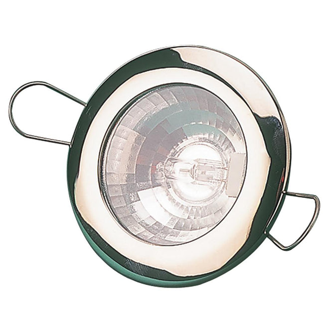 Sea-Dog LED Overhead Light 2-7/16" - Brushed Finish - 60 Lumens - Clear Lens - Stamped 304 Stainless Steel [404330-3] - Rough Seas Marine