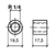 Veratron Pyrometer Sensor Threaded Bushing f/Welding to Manifold f/Thermocoupler Element [N03-320-266] - Rough Seas Marine
