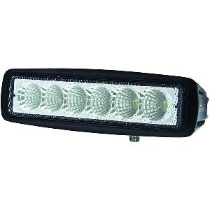 Hella Marine Value Fit Mini 6 LED Flood Light Bar - Black [357203001] - Rough Seas Marine