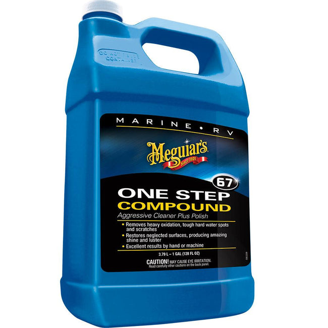 Meguiars Marine One-Step Compound - 1 Gallon [M6701] - Rough Seas Marine