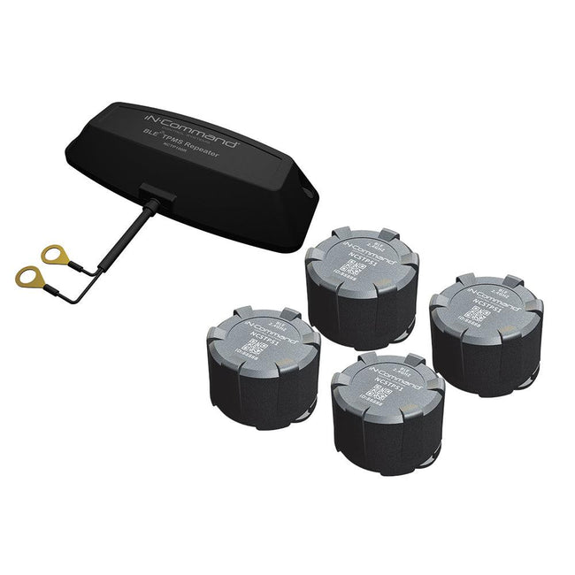 iN-Command Tire Pressure Monitoring System - 4 Sensor  Repeater Package [NCTP100] - Rough Seas Marine