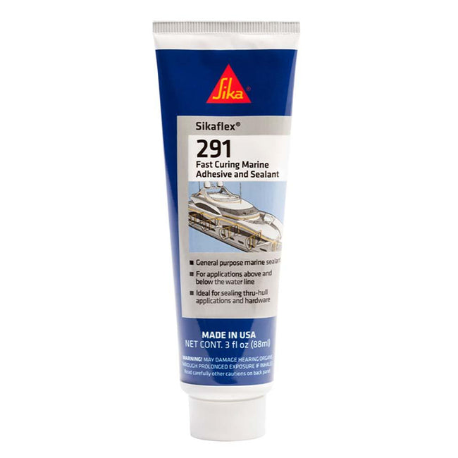 Sika Sikaflex 291 Fast Cure - White - 3oz Tube [610568] - Rough Seas Marine