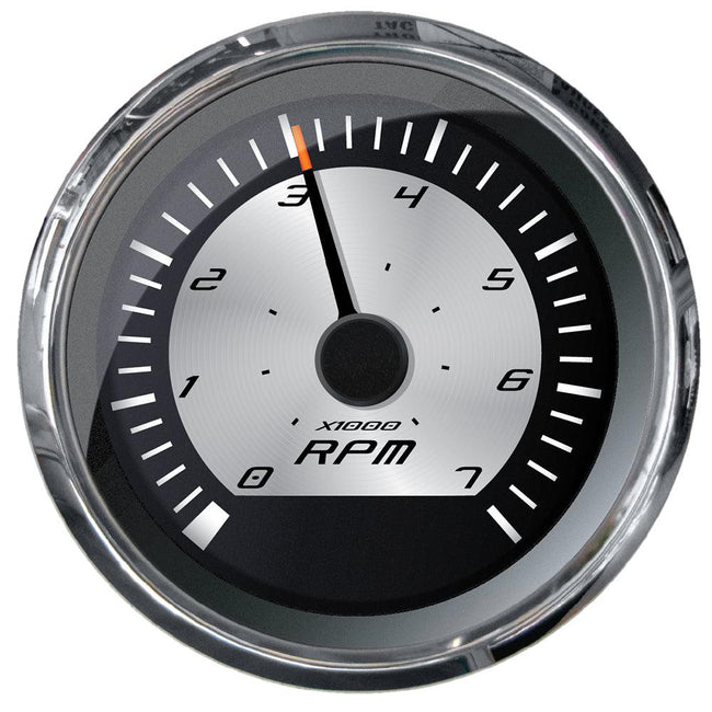 Faria Platinum 4" Tachometer - 7000 RPM (Gas - Inboard, Outboard  I/O) [22009] - Rough Seas Marine