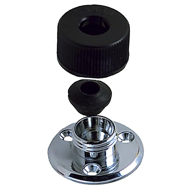 Perko Watertight Cable Outlet f/5/16" Cable Chrome Plated Brass [0424DP0CHR] - Rough Seas Marine