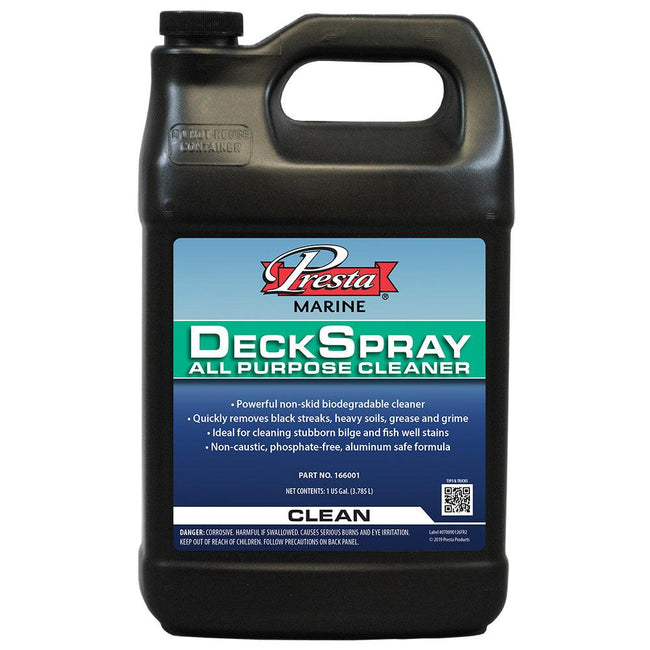 Presta Deck Spray All Purpose Cleaner - 1 Gallon [166001] - Rough Seas Marine