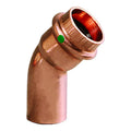 Viega ProPress 1-1/2" - 45 Copper Elbow - Street/Press Connection - Smart Connect Technology [77068] - Rough Seas Marine