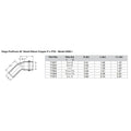 Viega ProPress 2" 45 Copper Elbow - Street/Press Connection - Smart Connect Technology [77073] - Rough Seas Marine