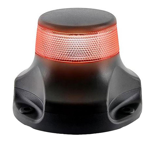 Hella Marine NaviLED 360, 2nm, All Round Light Red Surface Mount - Black Housing [980910521] - Rough Seas Marine