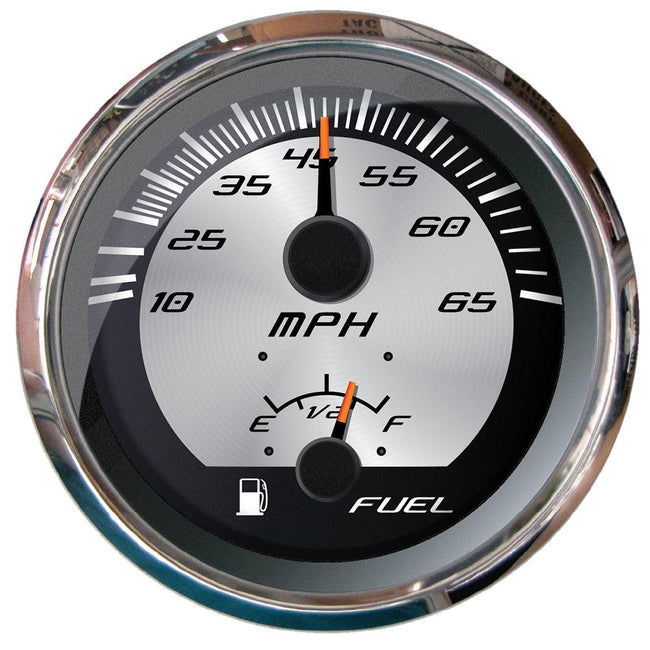 Faria Platinum 4" Multi-Function - Speedometer  Fuel [22015] - Rough Seas Marine