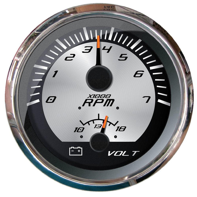 Faria Platinum 4" Multi-Function - Tachometer  Voltmeter [22016] - Rough Seas Marine