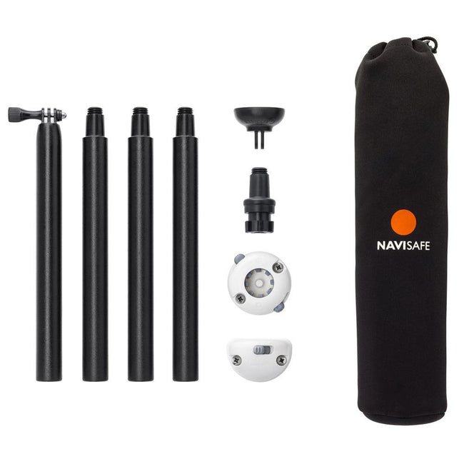 Navisafe Navimount Pole Pack Includes Pole & Mounts (Lights Not Included) [905-1] - Rough Seas Marine