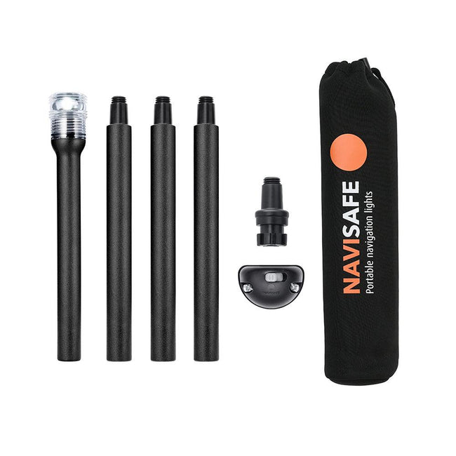 Navisafe Built-In All-White Polelight Pack [763-1] - Rough Seas Marine