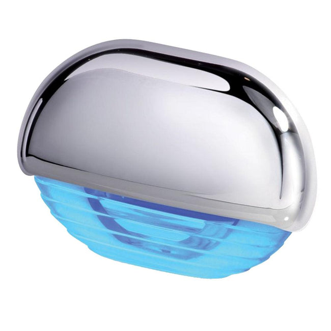 Hella Marine Easy Fit Step Lamp - Blue Chrome Cap [958126101] - Rough Seas Marine