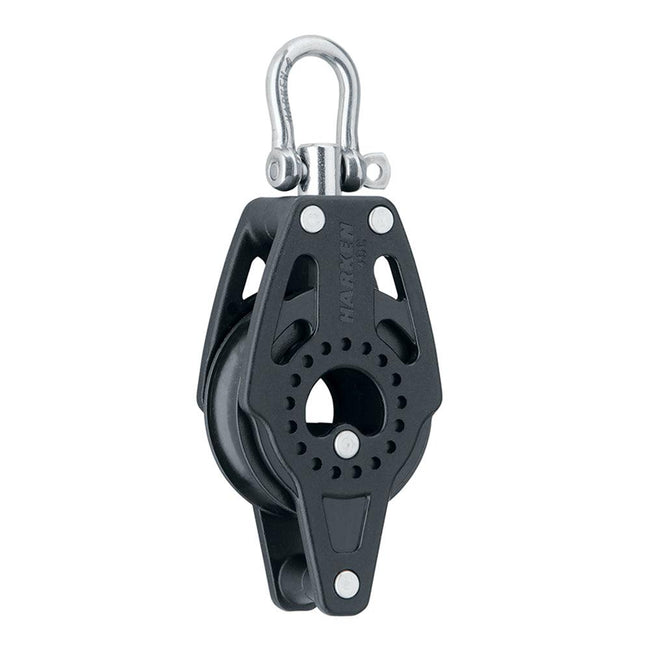 Harken 40mm Carbo Block Single w/Swivel  Bracket [2637] - Rough Seas Marine