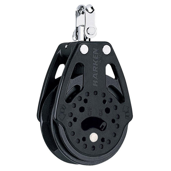 Harken 57mm Carbo Single Ratchet Block w/Swivel [2135] - Rough Seas Marine