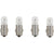 VDO Type A - White Metal Base Bulb - 24V - 4-Pack [600-807] - Rough Seas Marine