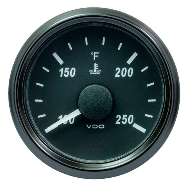 VDO SingleViu 52mm (2-1/16") Water Temp. Gauge - 250 F - 291-22 OHM [A2C3833350030] - Rough Seas Marine