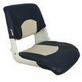 Springfield Skipper Standard Seat Fold Down - White/Blue [1061016] - Rough Seas Marine
