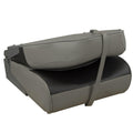 Springfield Premium Wave Folding Seat - Grey w/Meteor Stripe [1062034] - Rough Seas Marine