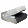 Springfield Economy Multi-Color Folding Seat - Grey/Charcoal [1040653] - Rough Seas Marine