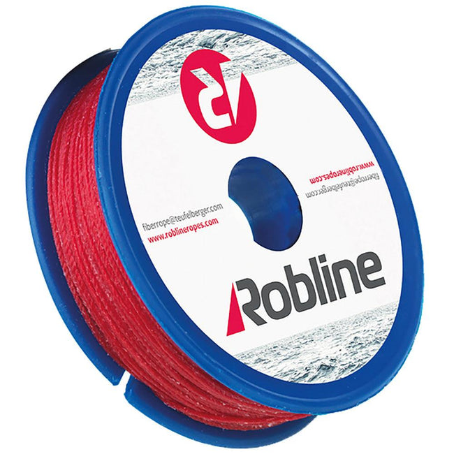 Robline Waxed Whipping Twine - 0.8mm x 40M - Red [TYN-08RSP] - Rough Seas Marine