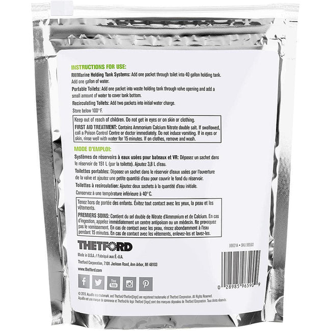 Thetford AquaBio - 16 Toss-Ins Concentrate Packets [96590] - Rough Seas Marine